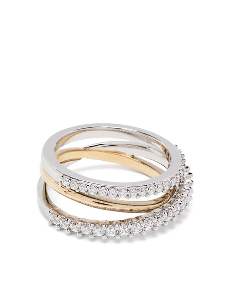  Swarovski Hyperbola Ring - Silver 