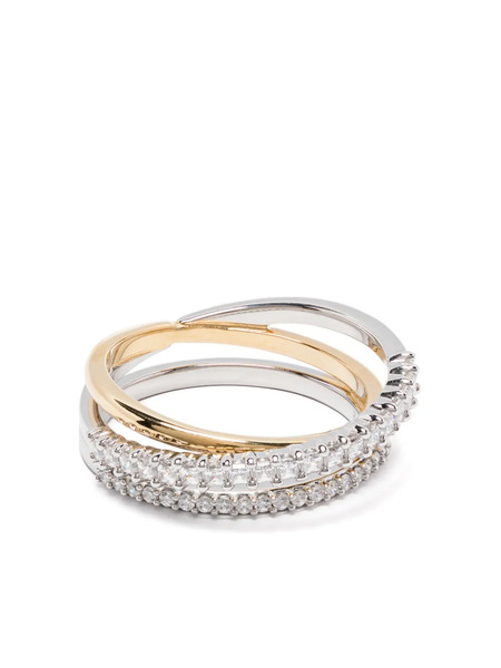  Swarovski Hyperbola Ring - Silver 
