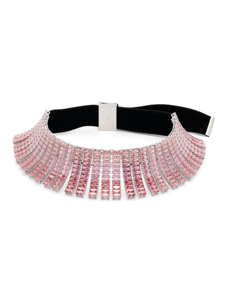  Swarovski Matrix Choker - Silver 