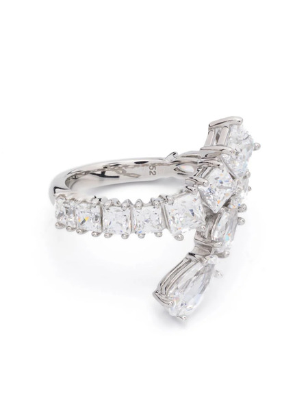  Swarovski Matrix Ring - Silver 