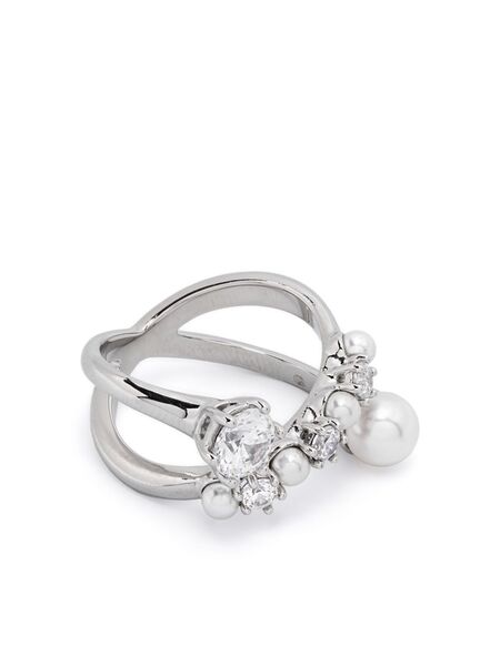  Swarovski Matrix Ring - Silver 