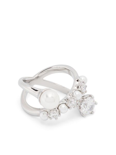  Swarovski Matrix Ring - White 
