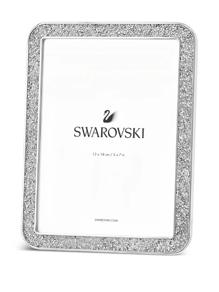  Swarovski Minera Crystal-embellished Frame (20,7 X 15,7cm) - Silver 