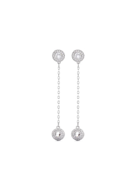  Swarovski Una Earrings - Silver 