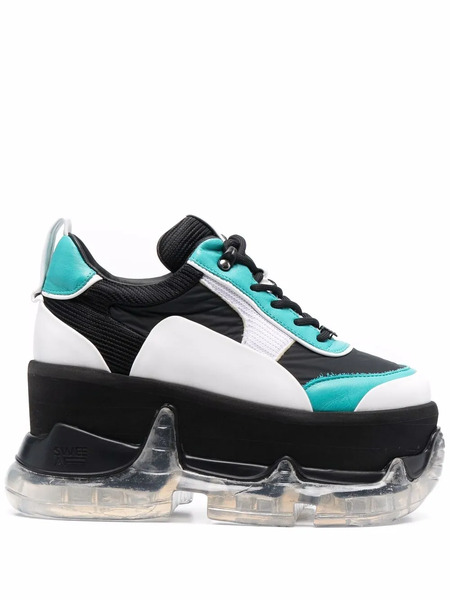  Swear Air Revive Nitro Platform Sneakers - Blue 