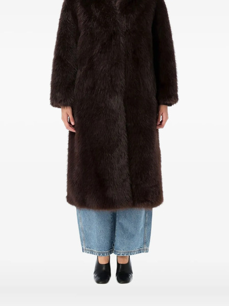  Sword Faux-fur Coat - Brown 