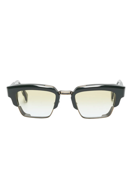  T Henri Eyewear Speedtail Square-frame Sunglasses - Green 