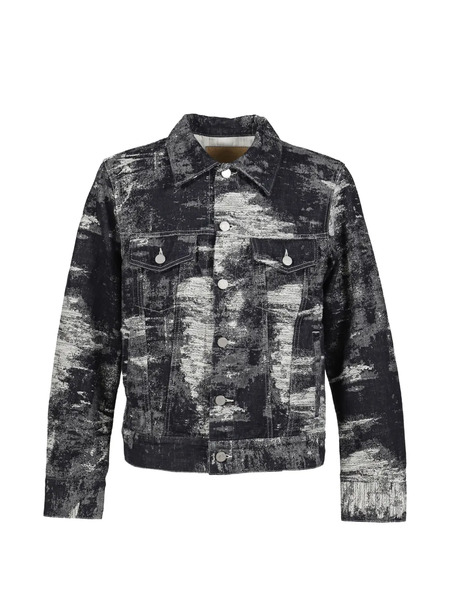  Taakk Bleached Buttoned Jacket - Black 