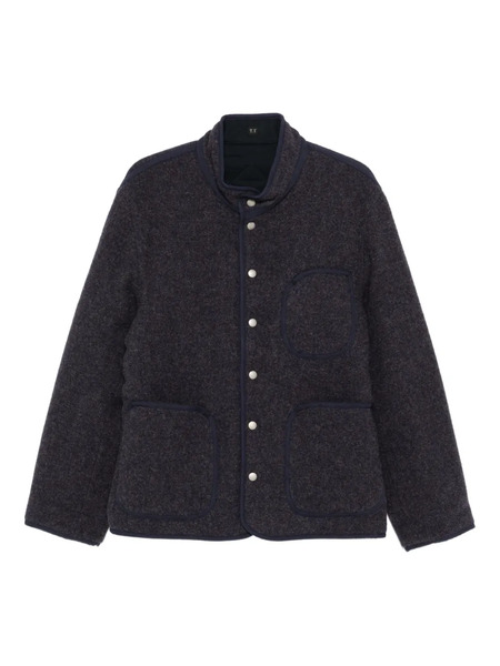  Taiga Takahashi Press-stud Fastening Jacket - Blue 