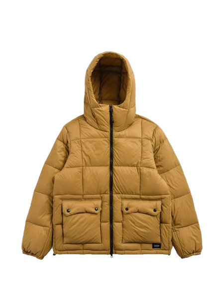  Taion Hooded Quilted Jacket - Brown 