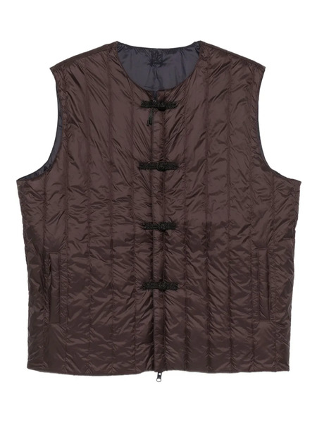  Taion Quilted Gilet - Brown 