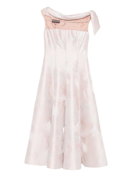  Talbot Runhof Off-shoulder Dress - Neutrals 