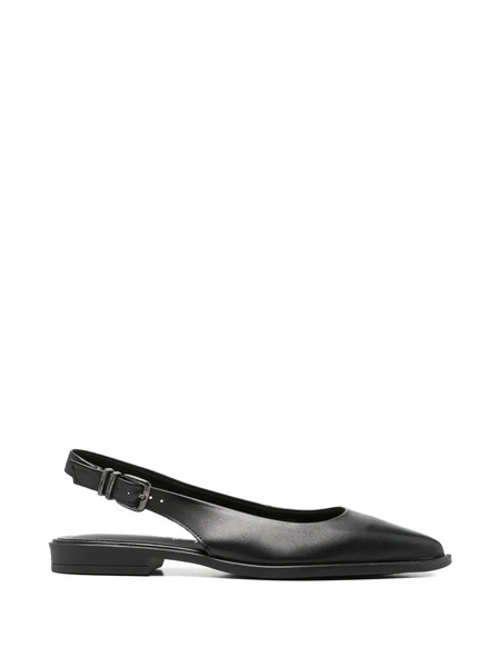  Tamaris Slingback Ballet Flats - Black 