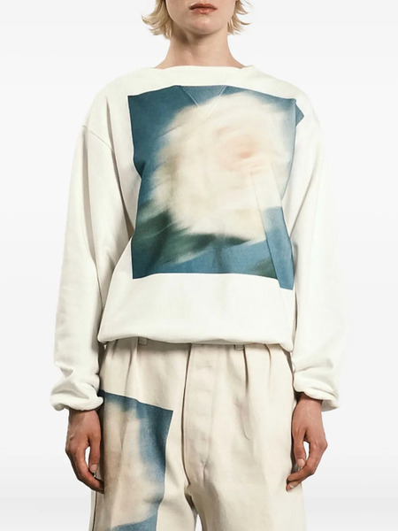 Tanaka Graphic-print Sweatshirt - White 