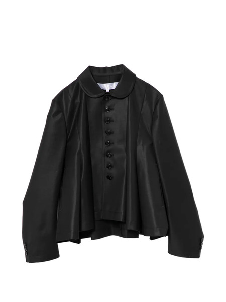  Tao Buttoned Peplum Jacket - Black 
