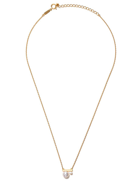  Tasaki 18kt Yellow Gold Collection Line Petit Balance Class Akoya Pearl And Diamond Pendant - Metallic 