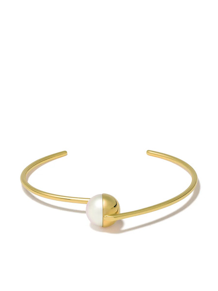  Tasaki 18kt Yellow Gold M/g Arlequin Bangle 