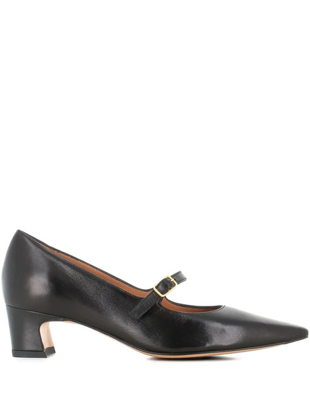  Tassinari Buckle-strap Pointed-toe Pumps - Black 