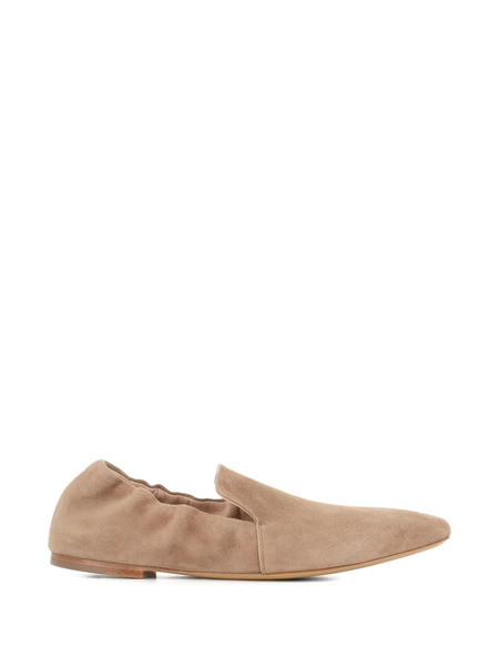  Tassinari Cloe Elasticated Suede Loafers - Neutrals 