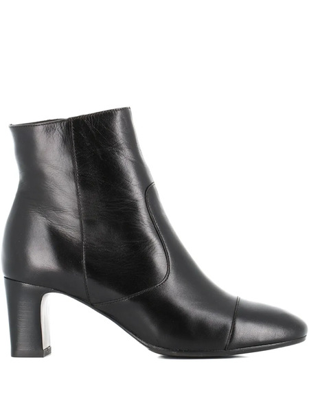  Tassinari Leather Ankle Boots - Black 