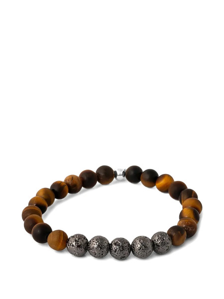  Tateossian Beaded Bracelet - Silver 