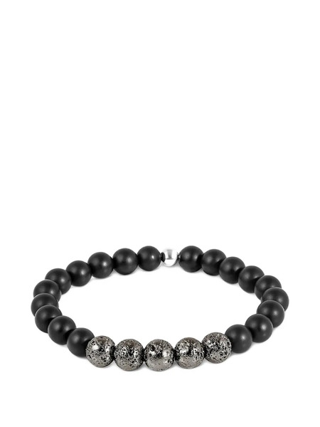  Tateossian Beaded Bracelet - Silver 