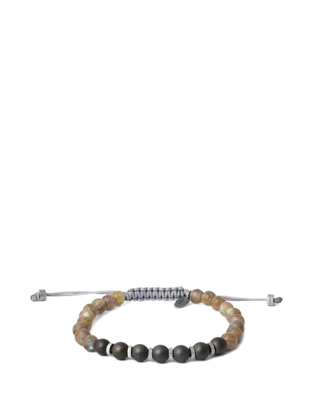  Tateossian Beaded Bracelet - Silver 