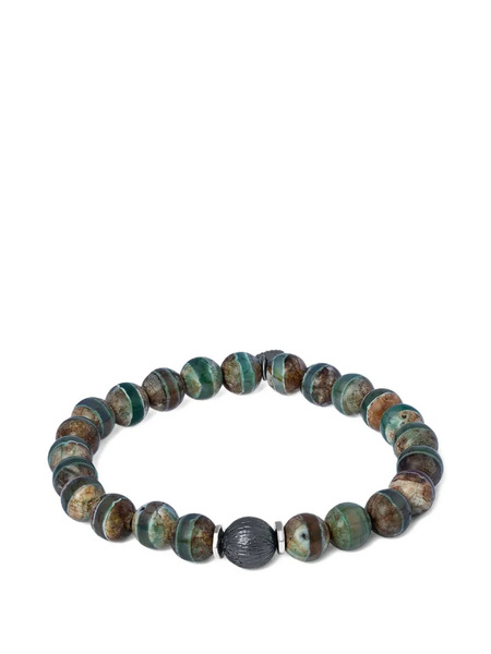  Tateossian Beaded Bracelet - Silver 