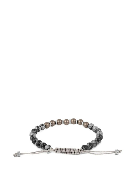  Tateossian Beaded Bracelet - Silver 