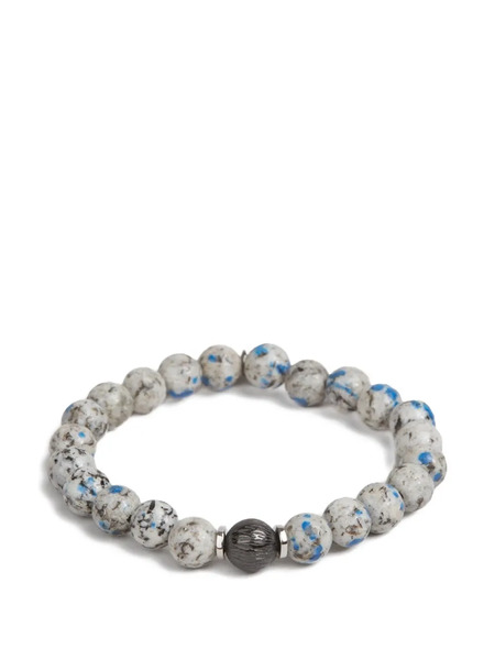  Tateossian Beaded Bracelet - Silver 