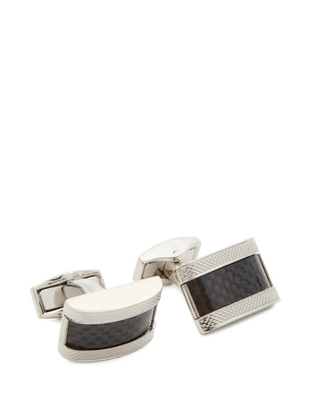  Tateossian D-shape Cufflinks - Silver 