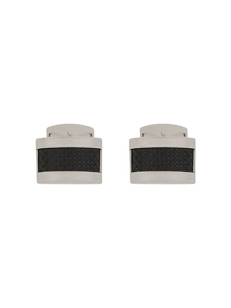  Tateossian Embossed Cufflinks - Black 