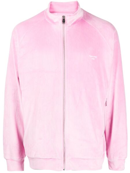  Team Wang Design Brushed-effect Zip-up Jacket - Pink 
