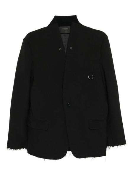  Team Wang Design Oversized Blazer - Black 