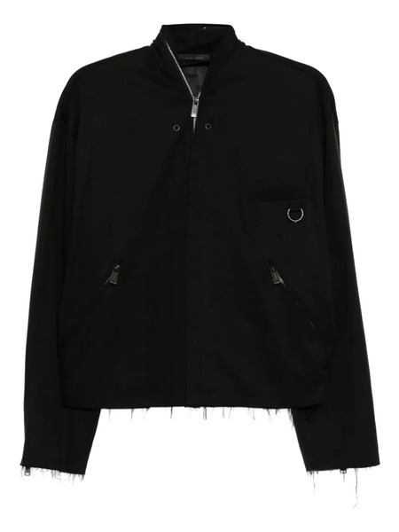  Team Wang Design Raw-edge Jacket - Black 