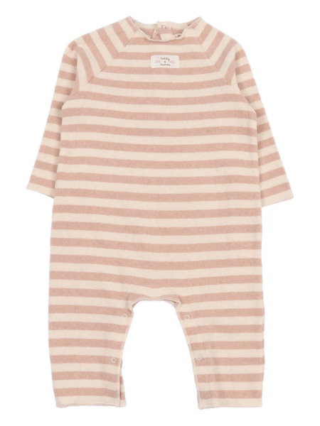  Teddy & Minou Striped Romper - Pink 