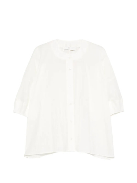  Tela Button-up Texture Shirt - Neutrals 