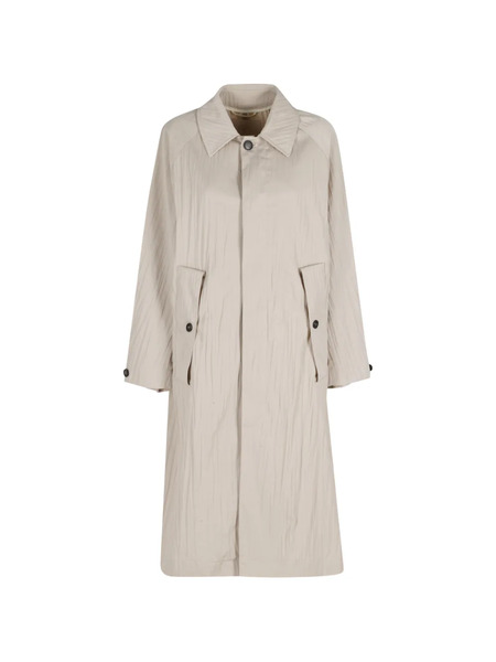  Tela Vischio Buttoned Coat - Neutrals 
