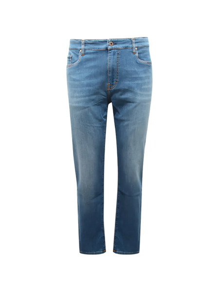  Teleria Zed Five-pockets Slim-fit Jeans - Blue 
