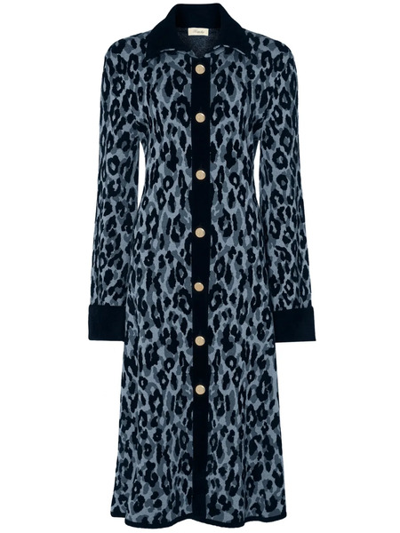  Temperley London Adonis Coat - Blue 