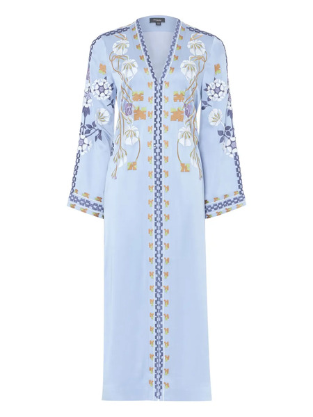  Temperley London Casa Coat - Blue 