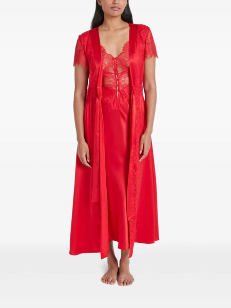  Temperley London Gaia Robe - Red 