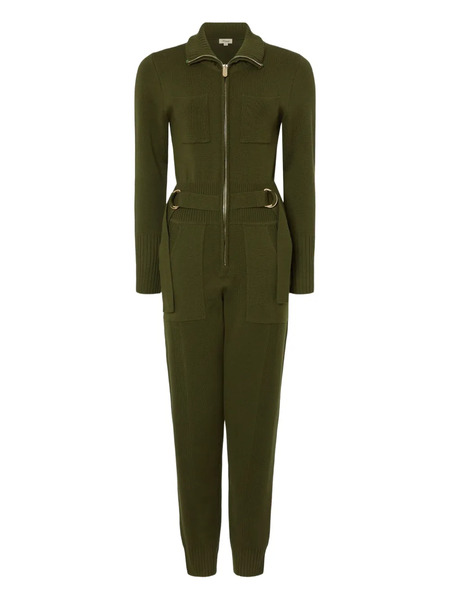 Temperley London Napoleon Knit Jumpsuit - Green 
