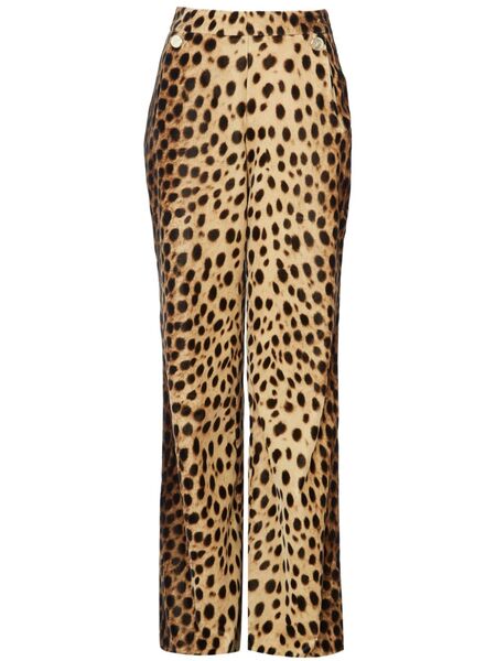  Temperley London Nemera Flared Trousers - Neutrals 