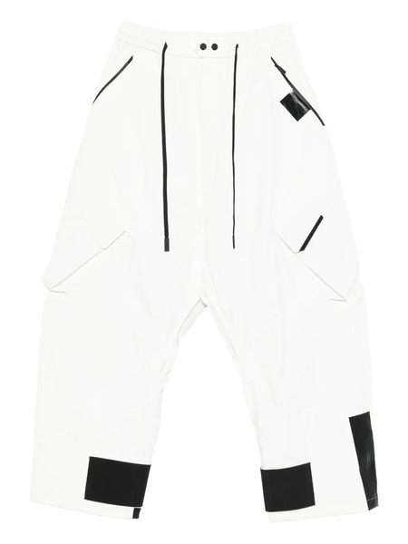  Templa Drawstring Ski Trousers - White 