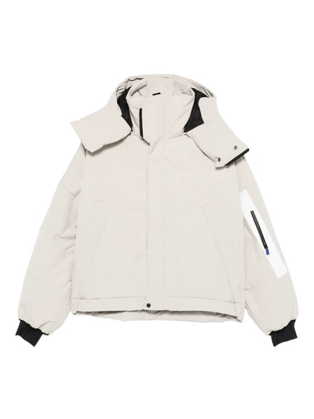  Templa Hooded Zip-fastening Ski Jacket - Neutrals 