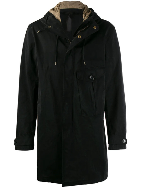  Ten C Cyclone Coat - Black 