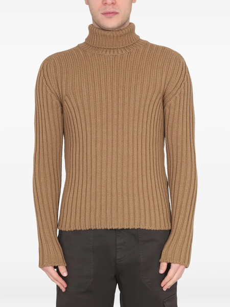  Ten C Roll-neck Sweater - Brown 