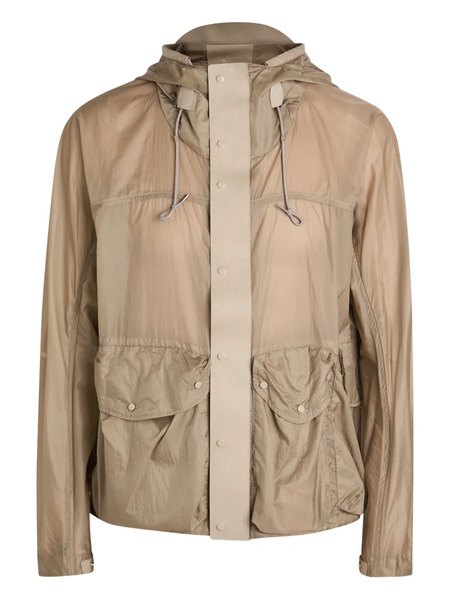  Ten C Skye Hooded Flap-pocket Jacket - Neutrals 