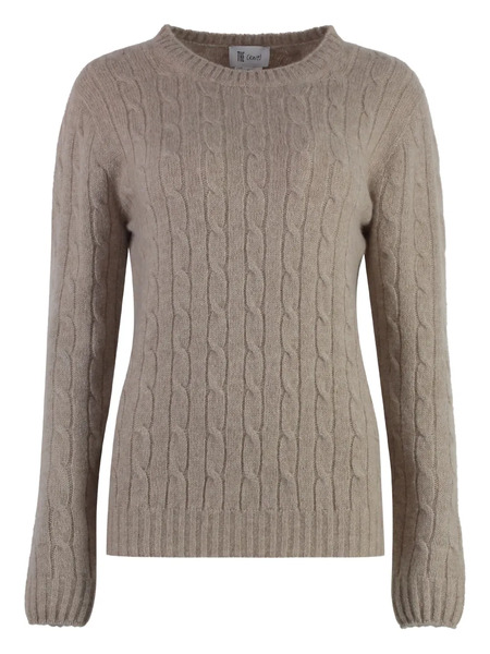  The (alphabet) Cable-knit Sweater - Neutrals 